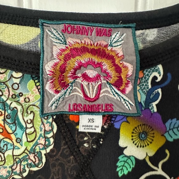 Johnny Was Dreamer Velvet  Floral Mix Set XS - Picture 13 of 13